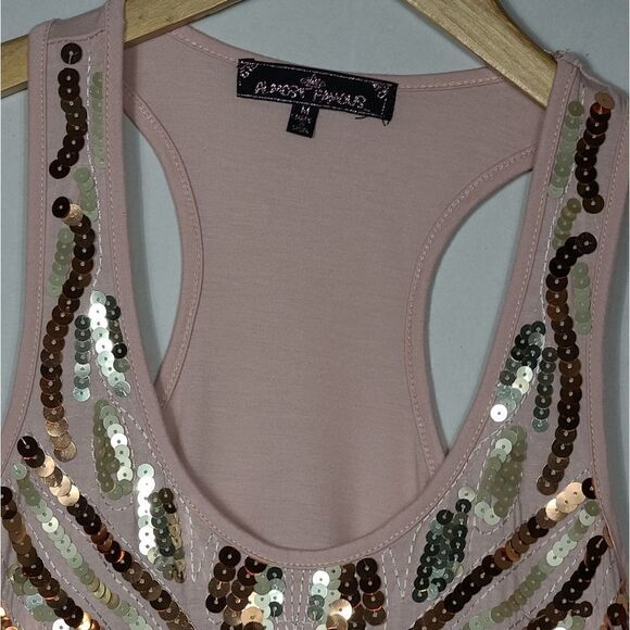 Almost Famous Pink Sequin Tank Top - Picture 10 of 12